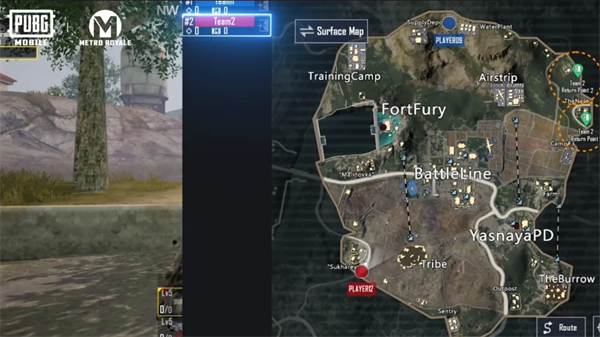 pubg地铁逃生截图